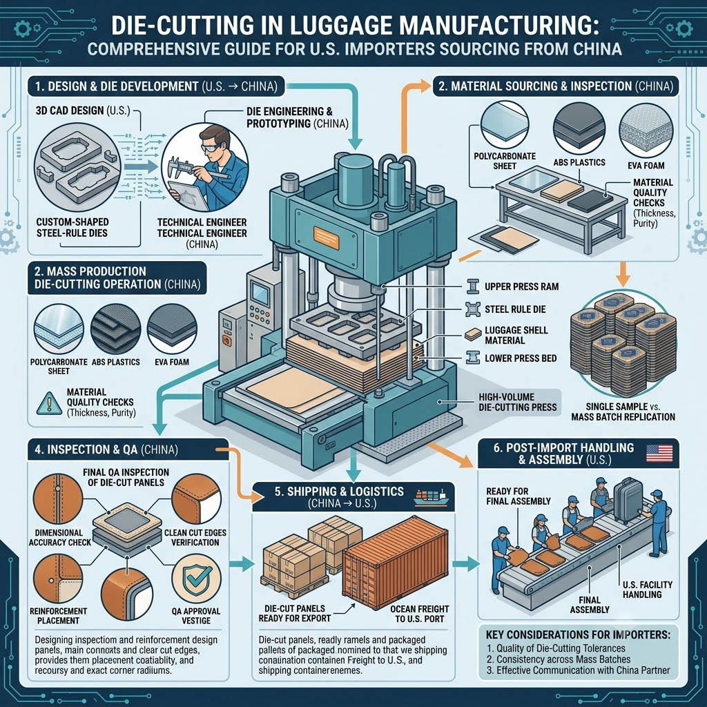 Die Cutting in Bag Manufacturing: A Complete Guide for U.S. Importers Sourcing from China