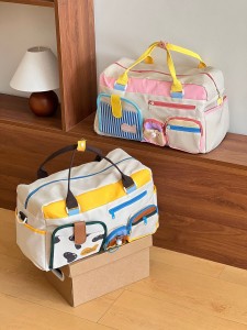 TRUST-U Fitness Backpack Sports Bag Luggage Bag Lightweight Oxford Cloth Travel Backpack