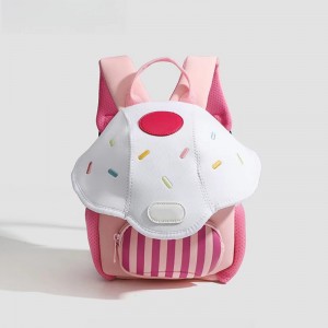 TRUST-U Mini Cute Mushroom Backpack, Nylon Kindergarten Backpack, Convenient Backpack for Outings and Play