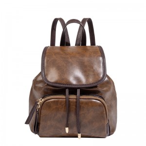 TRUST-U Merlad drawstring backpack for women, casual travel, 2025 niche design, commuter backpack