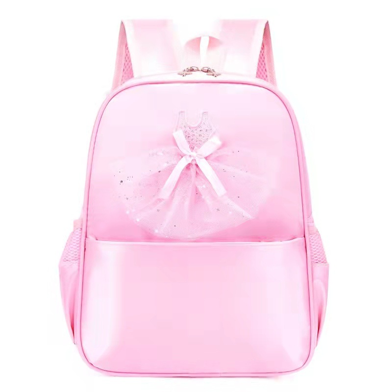 TRUST-U tans sumkasy Uly gyzlar balet sumkasy Gauze yubka Bowknot latyn tans sumkasy