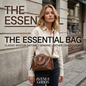 TRUST-U Retro Bowling Pillow Bag – Women’s Soft Crossbody Shoulder Purse for Autumn Winter Commute