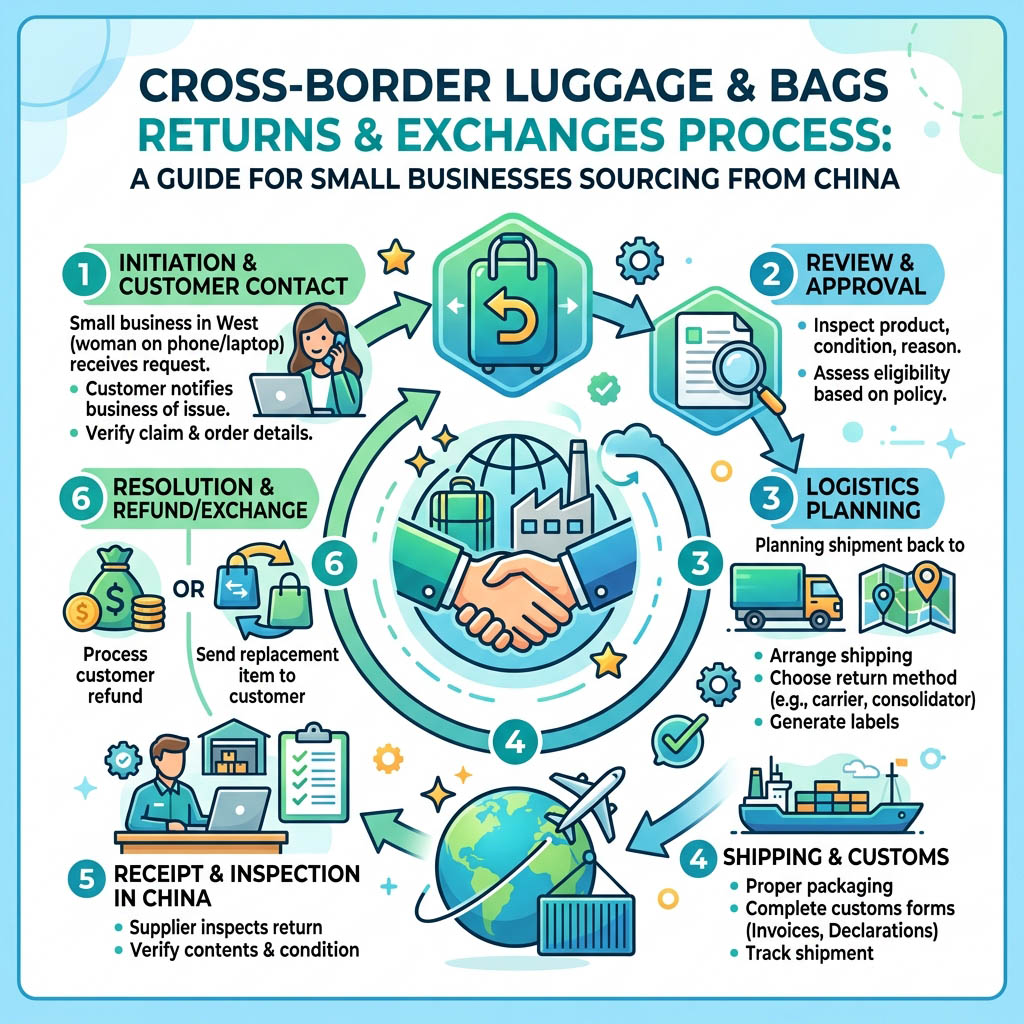 Mastering Cross-Border Bag Returns & Exchanges: A Small Business Guide for Sourcing from China