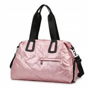 TRUST-U نئين طرز جو فٽنيس بيگ وڏي گنجائش وارو اسپليش پروف سفري بيگ جوتن جي ڪمپارٽمينٽ سان گڏ ملٽي فنڪشنل سامان وارو بيگ پورٽيبل يوگا بيگ