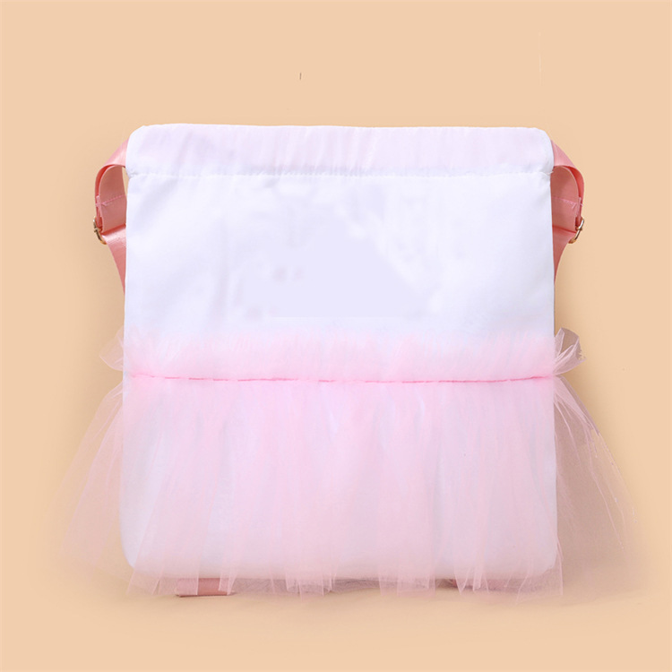 TRUST-U Täze çagalar tans sumkasy doka yubka sumkasy sumka çap edilen logo balet sumkasy