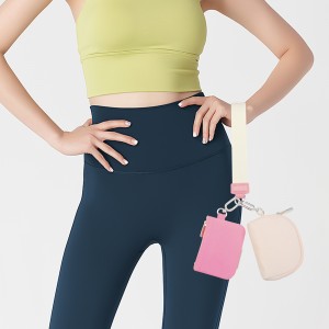 Trust-U Mini Zip Around Wristlet Wallets for Women KeyChain Wallet with Detachable Dual Pouch Wristlet