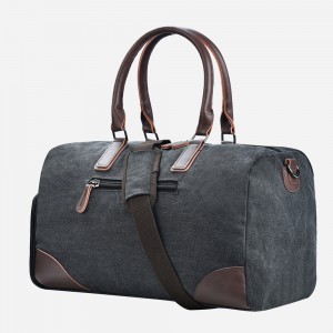 Trust-U 2-in-1 Unisex Canvas Duffle Bag, Multifunctional Travel Weekend Handbag