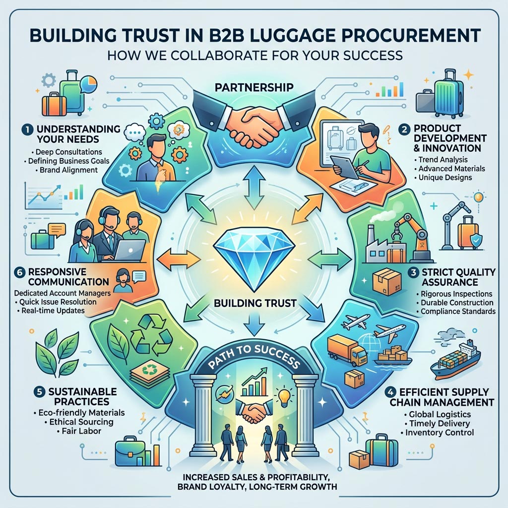 Building Trust in B2B Bag Sourcing: How We Partner for Your Success