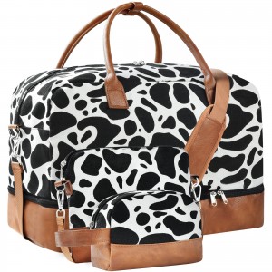 Trust-U New Travel Tote Bag Oxford Cloth Large Capacity Carry-On Bag Short Trip Luggage Bag, Can Hold Shoes