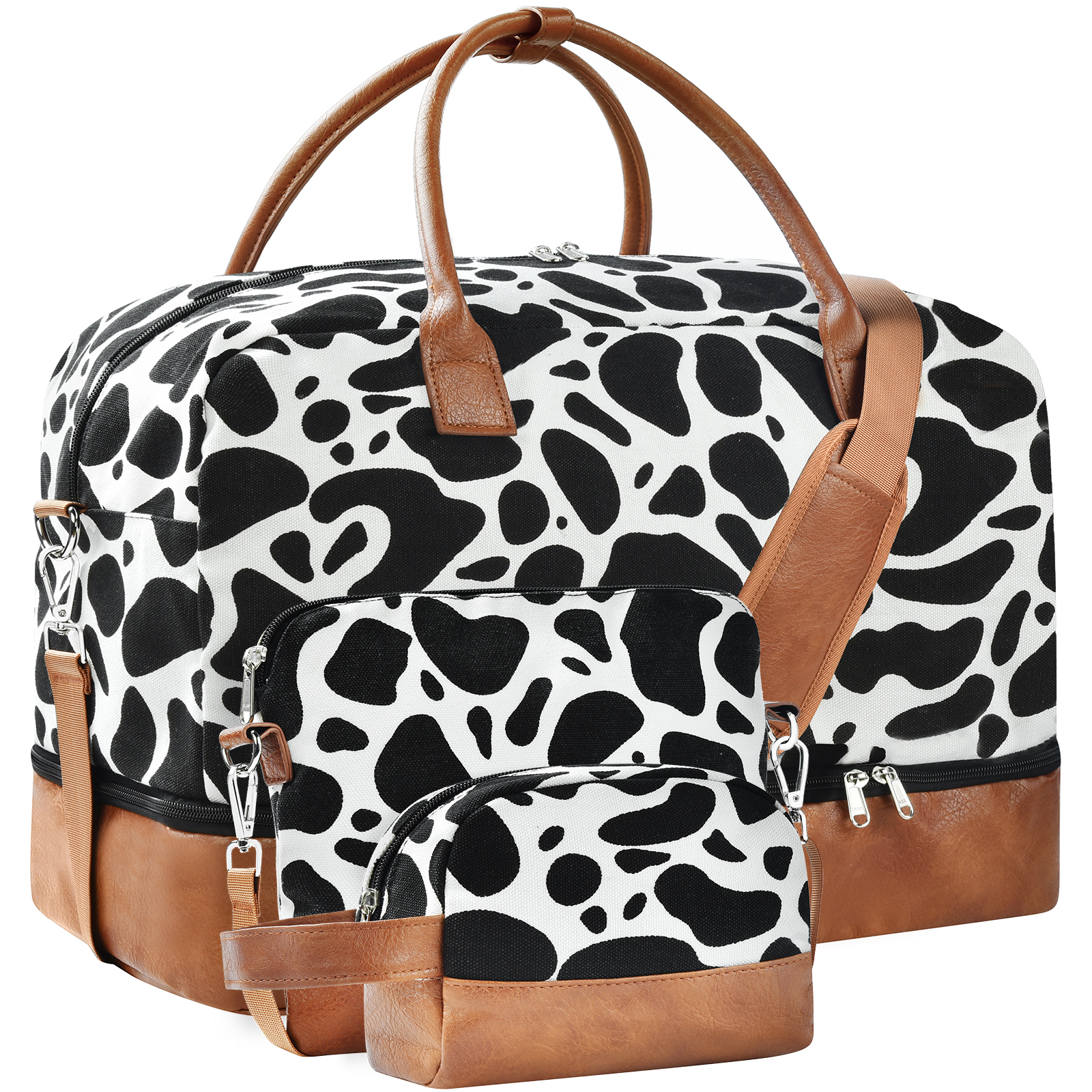 Trust-U New Travel Tote Bag Oxford Cloth Large Capacity Carry-On Bag Short Trip Luggage Bag, Can Hold Shoes
