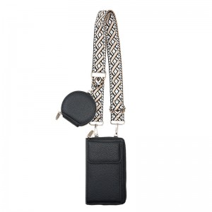 Trust-U Small Leather Crossbody Bags for Women, Mini Over Shoulder Handbag Purse with Credit Card Slot
