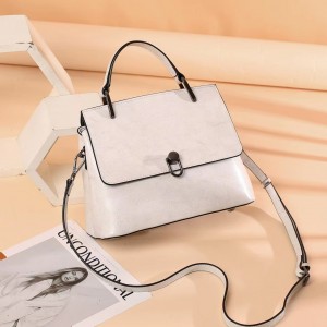 TRUST-U Women’s Shoulder Messenger Bag PU Leather Handbags Retro Crossbody Bag Purse Casual Bag