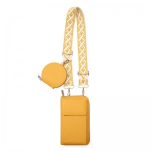 Trust-U Small Leather Crossbody Bags for Women, Mini Over Shoulder Handbag Purse with Credit Card Slot