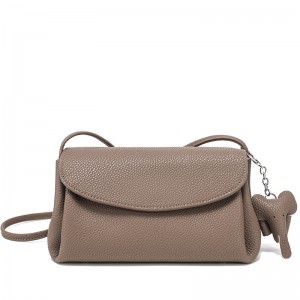 TRUST-U Women’s Small Crossbody Bag – Premium Pebbled Genuine Leather, Adjustable Shoulder Strap, Elegant Mini Handbag