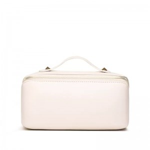 TRUST-U Women’s PU Large-capacity Portable Pillow Makeup Bag, Multi-functional Cosmetic and Toiletries Storage Bag