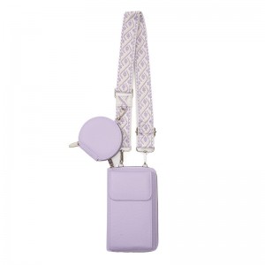 Trust-U Small Leather Crossbody Bags for Women, Mini Over Shoulder Handbag Purse with Credit Card Slot