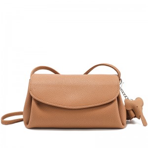 TRUST-U Women’s Small Crossbody Bag – Premium Pebbled Genuine Leather, Adjustable Shoulder Strap, Elegant Mini Handbag