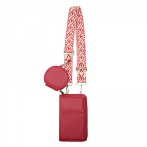 Trust-U Small Leather Crossbody Bags for Women, Mini Over Shoulder Handbag Purse with Credit Card Slot