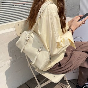 TRUST-U Unique Style Casual Shoulder Bag Large Capacity Retro Tote Bag for School and Daily Commute