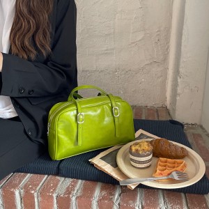 TRUST-U Unique Style Casual Shoulder Bag Large Capacity Retro Tote Bag for School and Daily Commute