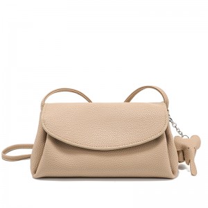 TRUST-U Women’s Small Crossbody Bag – Premium Pebbled Genuine Leather, Adjustable Shoulder Strap, Elegant Mini Handbag