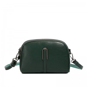 TRUST-U Women’s Crossbody Handbag Genuine Leather Phone Bag For With Zipper Mini Cowhide Purse Crossbody Bag
