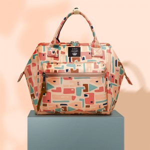 Tas Popok Ibu Modis Trust-U - Ukuran Cilik, Genggam Serbaguna, Pundhak Tunggal, Crossbody, Tas Ibu Multifungsi kanggo Ibu lan Bayi sing Bergaya.