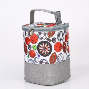 TRUST-U កាបូបដាក់ដបទារកក្នុងទូរទឹកកកដែលអាចចល័តបាន TRUST-U New Oxford cloth ថង់ដបទារក អាលុយមីញ៉ូម foil អ៊ីសូឡង់កម្ដៅត្រជាក់ចេញពីធ្នើរ Mommy bento bag ថង់ទឹកកក