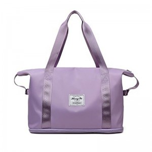 Trust-U Short Haul Sports Fitness Gym Bag with Wet and Dry Compartments, Foldable Design, Carry-On Baggage, Outdoor Luggage Organizer