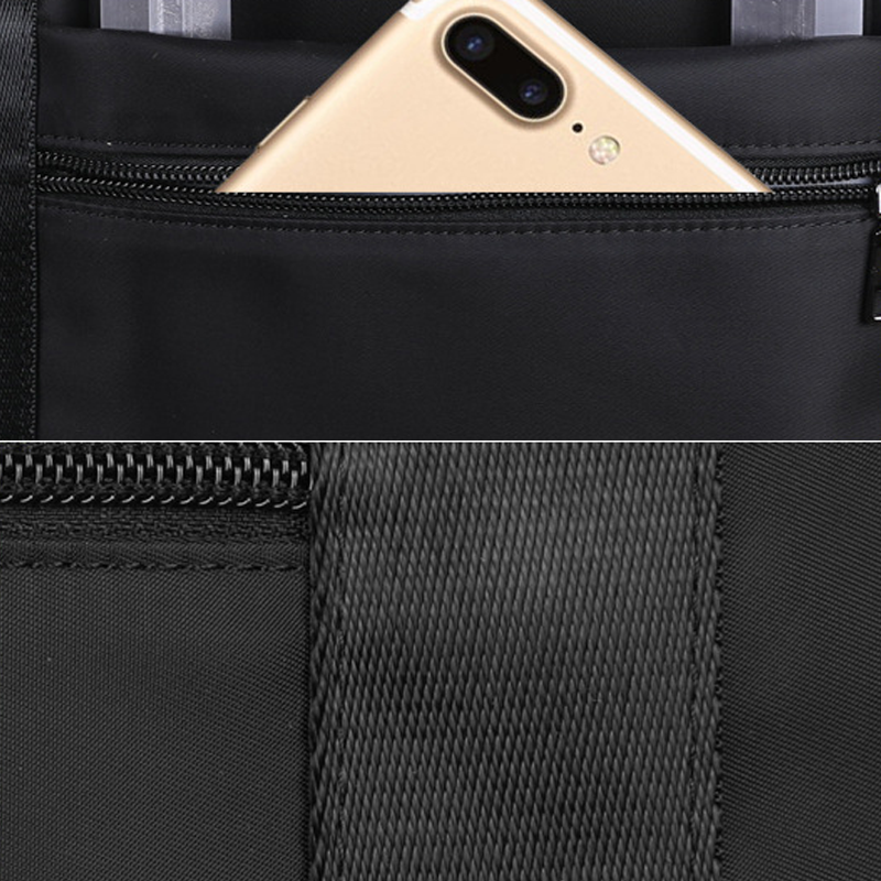 Unisex Duffel Gym Bag for business trips and travel, សមត្ថភាពធំ, ពហុមុខងារ, យកតាមខ្លួន, ស្មាឬឆ្លងកាត់, កាបូបដាក់ឥវ៉ាន់ចម្ងាយខ្លី (3)