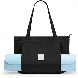 Trust-U Yoga Mat Storage Shoulder Gym Bag Women’s Large Capacity Sports Fitness Yoga Canvas Tote Bag with Customizable Logo