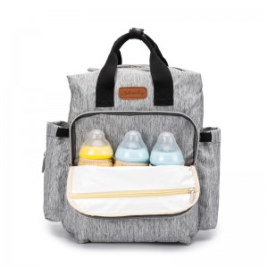 Trust-U Waterproof Mommy Diaper Bag with USB Port – 4-Piece Set, Large Capacity, Multi-functional Maternity Backpack – Popular Cross-Border Selling for Mother and Baby