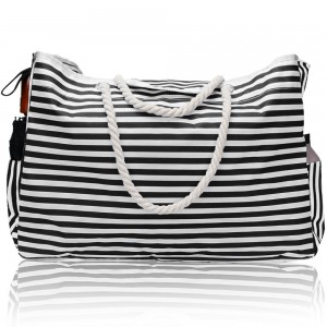 Trust-U Breathable Single Shoulder Tote Bag Set – Large Capacity, Crossbody, Fashionable Printed Beach Bag