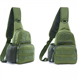 Trust-U កាបូបជិះកង់ Oxford Crossbody សមត្ថភាពធំ - អ្នកចូលចិត្តយោធា កាបូបស្ពាយយុទ្ធសាស្ត្រខាងក្រៅសម្រាប់បុរស