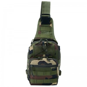 Trust-U Tactical Military Camouflage Oxford Crossbody Shoulder Bag – Men’s Sports Outdoor Tactical Chest Backpack