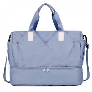 Trust-U Minimalist Fashion Women’s Gym Bag, Solid Color Fitness Travel Bag, Multi-functional Waterproof Outing Bag, Mommy Bag, and Luggage Bag