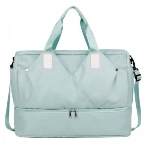 Trust-U Minimalist Fashion Women’s Gym Bag, Solid Color Fitness Travel Bag, Multi-functional Waterproof Outing Bag, Mommy Bag, and Luggage Bag