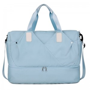 Trust-U Minimalist Fashion Women’s Gym Bag, Solid Color Fitness Travel Bag, Multi-functional Waterproof Outing Bag, Mommy Bag, and Luggage Bag