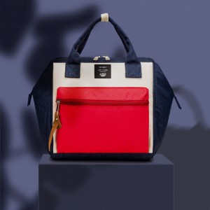 Tas Popok Ibu Modis Trust-U - Ukuran Cilik, Genggam Serbaguna, Pundhak Tunggal, Crossbody, Tas Ibu Multifungsi kanggo Ibu lan Bayi sing Bergaya.