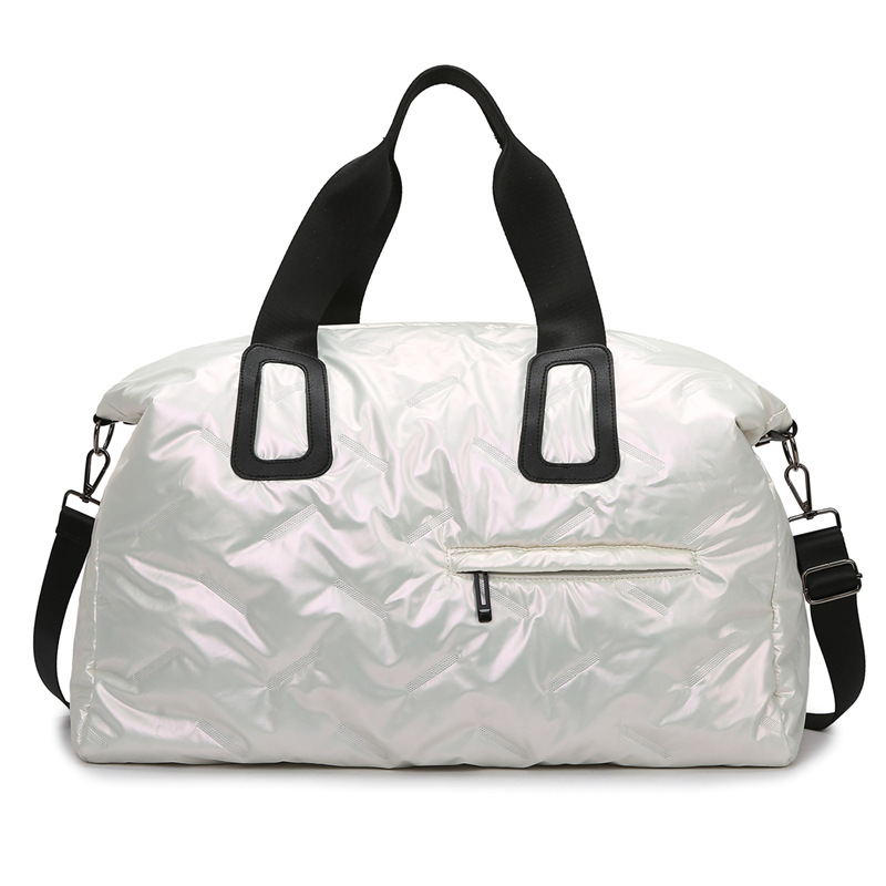Trust-U Cross-Border Fitness Bag, Shiny Cotton Jacket, Wet and Dry Separation, Waterproof, Portable Yoga Maternity and Travel Storage Multi-Functional Bag