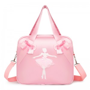 TRUST-U New dance bag children’s dancing backpack one shoulder crossbody dance bag girl princess cute dance schoolbag