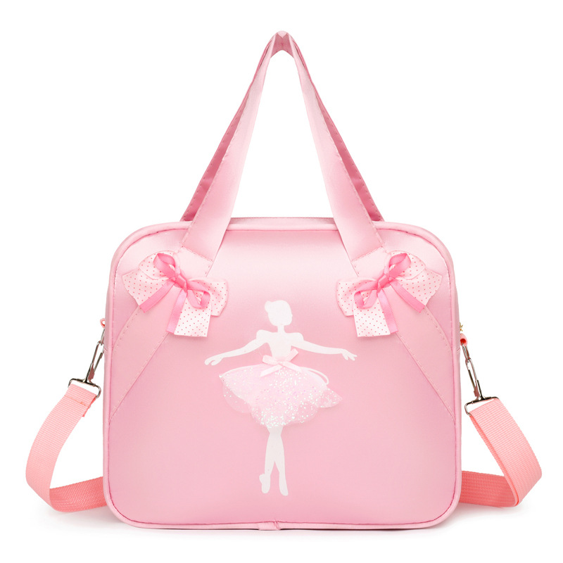 TRUST-U New dance bag children’s dancing backpack one shoulder crossbody dance bag girl princess cute dance schoolbag