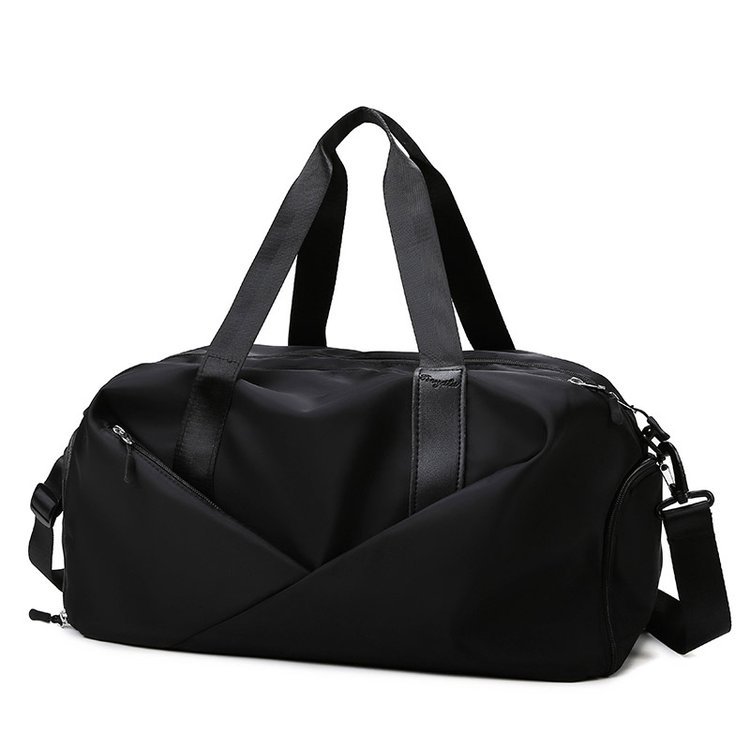 TRUST-U Women’s fitness bag independent shoe compartment yoga bag dry and wet separation swimming bag splash-proof travel bag