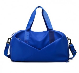 TRUST-U Women’s fitness bag independent shoe compartment yoga bag dry and wet separation swimming bag splash-proof travel bag