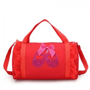 TRUST-U Dance bag new children’s one-shoulder dance backpack Latin ballet schoolbag girls princess dance bag