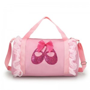 TRUST-U Dance bag new children’s one-shoulder dance backpack Latin ballet schoolbag girls princess dance bag