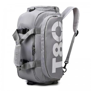 TRUST-U Simple Yoga Fitness Bag with Wet and Dry Bag Large Capacity Travel Bag with Shoe Storage Bag