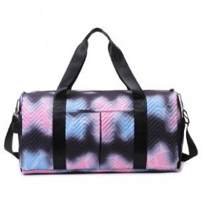 TRUST-U New fashion gradient personality outdoor travel shoulder bag storage bag leisure sports fitness handbag