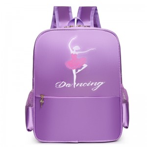 TRUST-U Internet celebrity dance bag new children’s double shoulder dance backpack ballet school bag girl princess dance bag