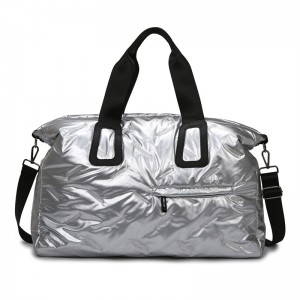 Trust-U Cross-Border Fitness Bag, Shiny Cotton Jacket, Wet and Dry Separation, Waterproof, Portable Yoga Maternity and Travel Storage Multi-Functional Bag